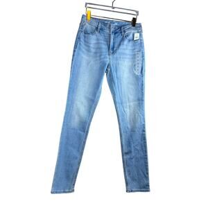 NWT Old Navy Wow Super Skinny Light Wash High Rise 6